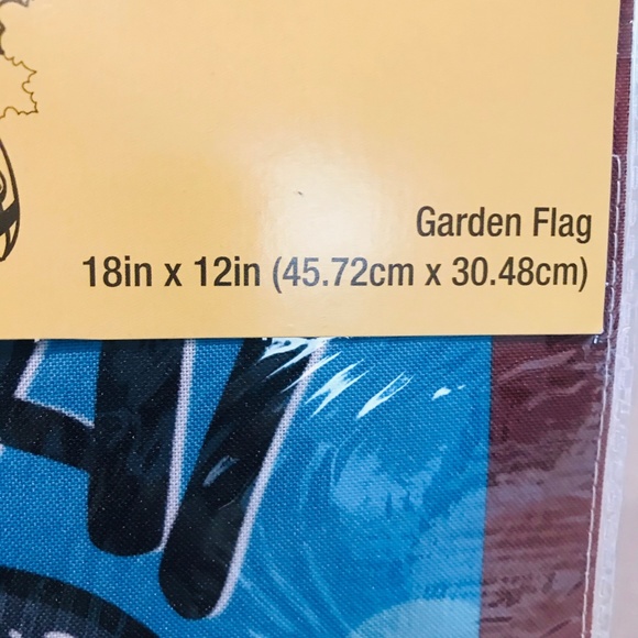 🆕Robert Stanley Game Day #1 Fan Flag-NWT - Picture 8 of 10